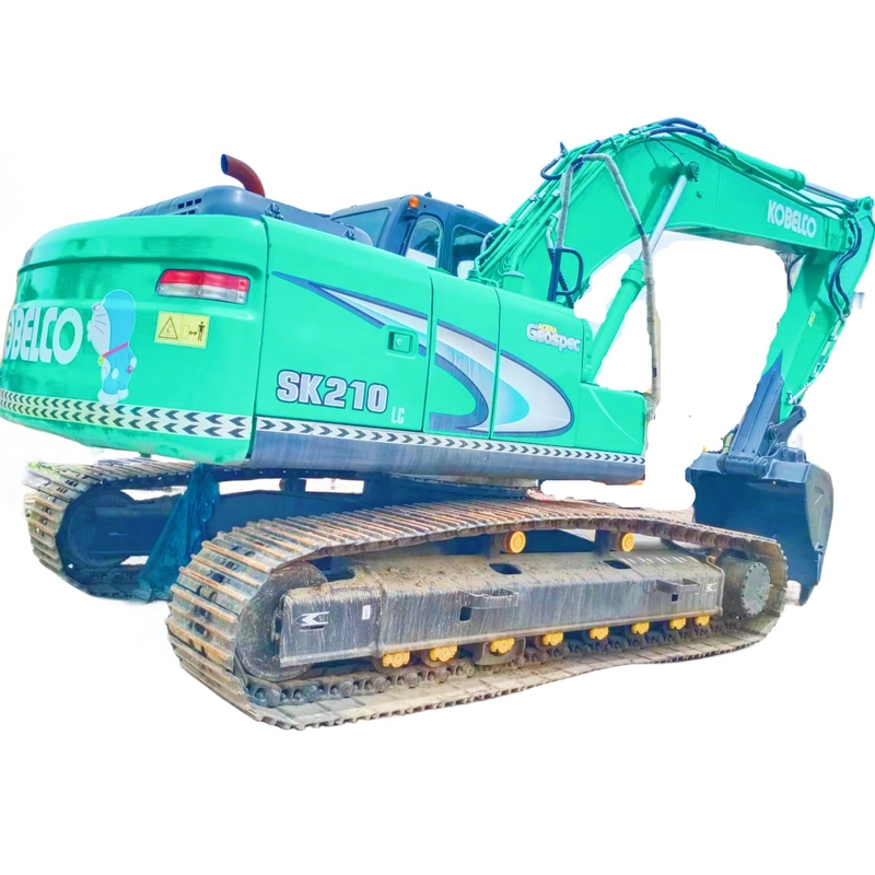 Gebrauchtes Kobelco SK210 Bagger aus Japan Original Kobelco Hydraulic Crawler Bagger