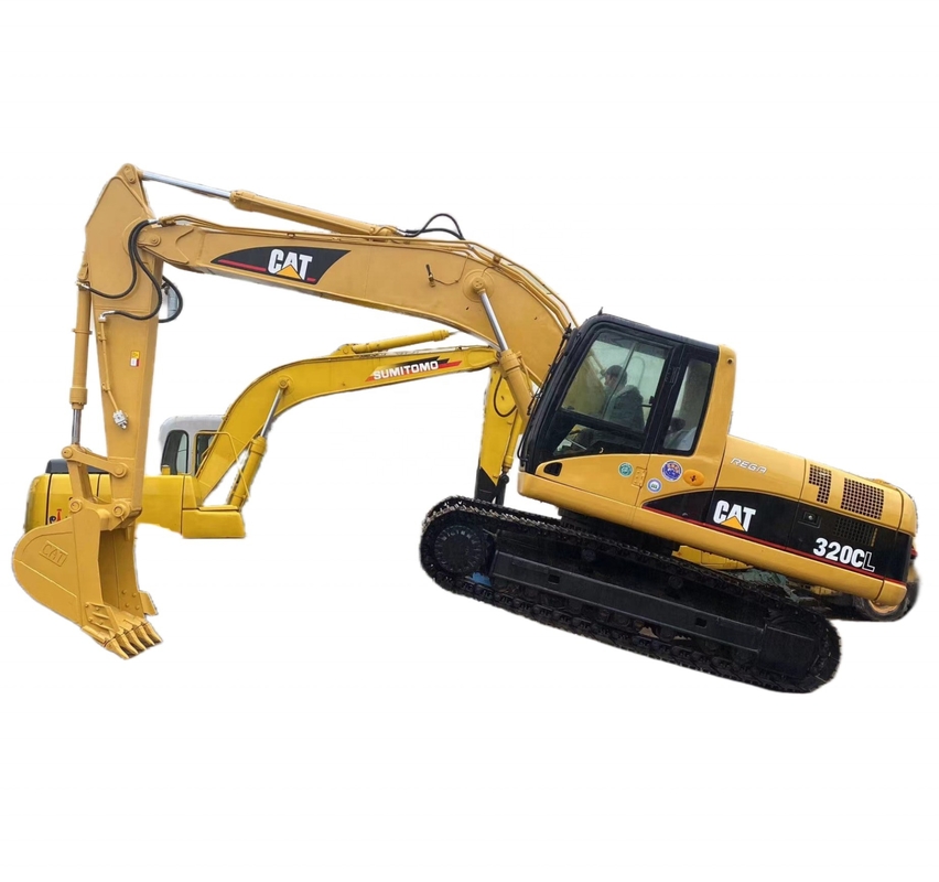 Gebraucht Japan EPA Motor CAT320CL Hydraulischer Bagger Caterpillar 320C CAT320C Originalfarbe