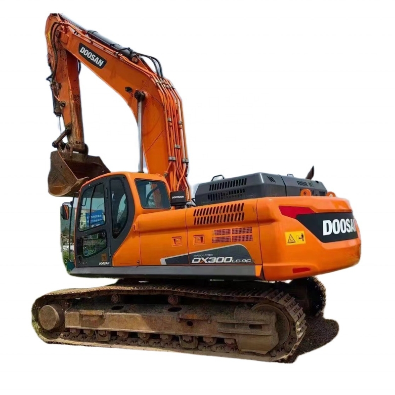 30 TON Gebraucht Doosan DX300LC-9C Hydraulischer Bagger Originalfarbe und EPA-Motor Korea
