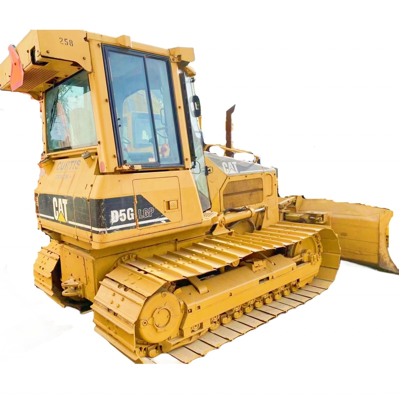 CAT D5G Gebraucht-Crawler-Bulldozer für Bauarbeiten in Abmessungen 5447*3442*3160mm