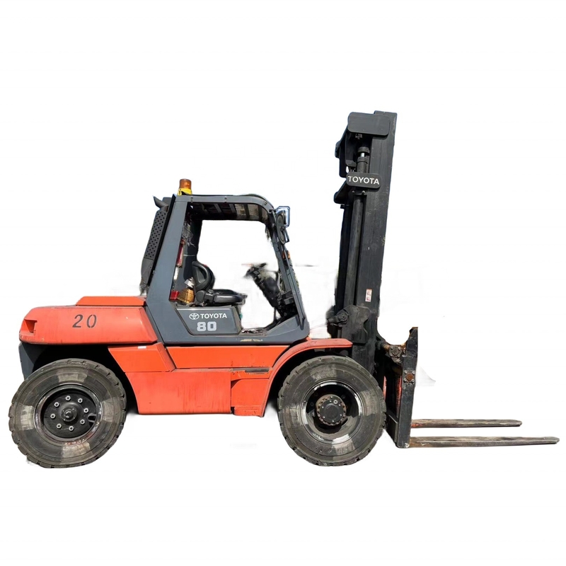 Nette Leistung Japan Original TOYOTA FD80 8 Tonnen Diesel Gabelstapler für Lager