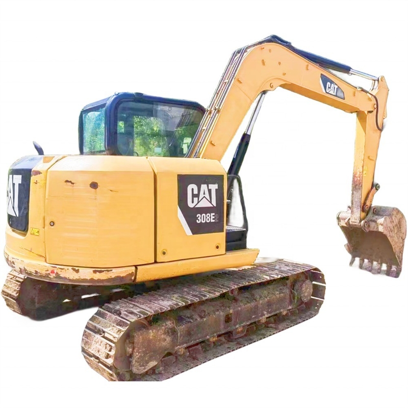 Japan Gebraucht Original Caterpillar 308E2 CAT Crawler Bagger Gebraucht Mini 8 Digger