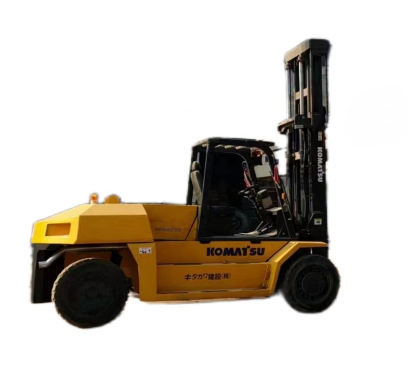 10 Tonnen Handbetriebs-Forklift mit gebrauchten Dieselmotoren und schwerer Ausrüstung