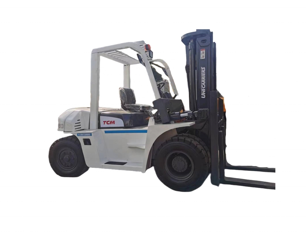 Japan verwendet TCM 6 Tonnen Diesel Gabelstapler für den Bau Originalfarbe Gewicht 6000 Kg