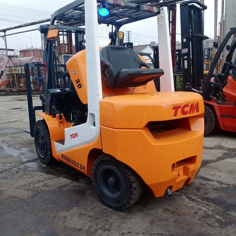 Gebrauchtes TCM 3 Tonnen Diesel-Forklift mit Originalmotor aus Japan