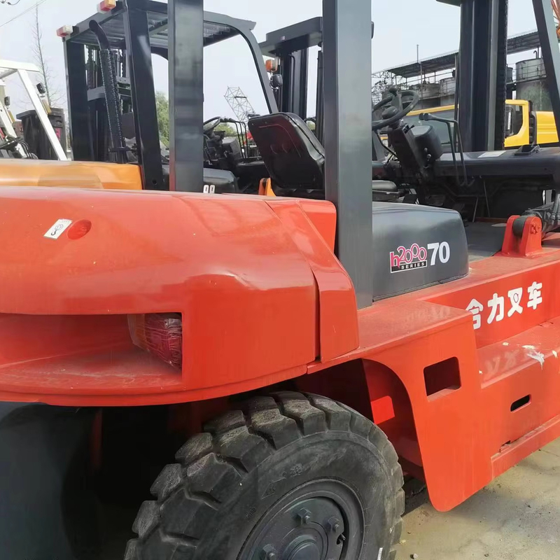 Verwendet HELI CPCD70 7 Tonnen Diesel Gabelstapler mit Seitenverschiebung
