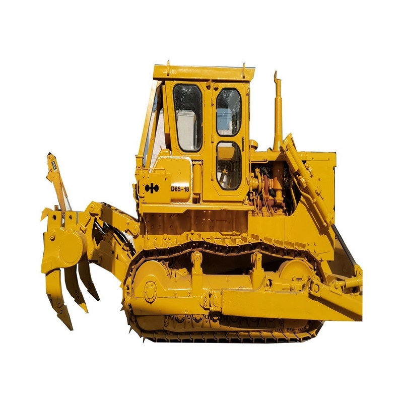 Hydraulischer Crawler Bulldozer Komatsu D85-18 aus zweiter Hand mit Originalfarbe