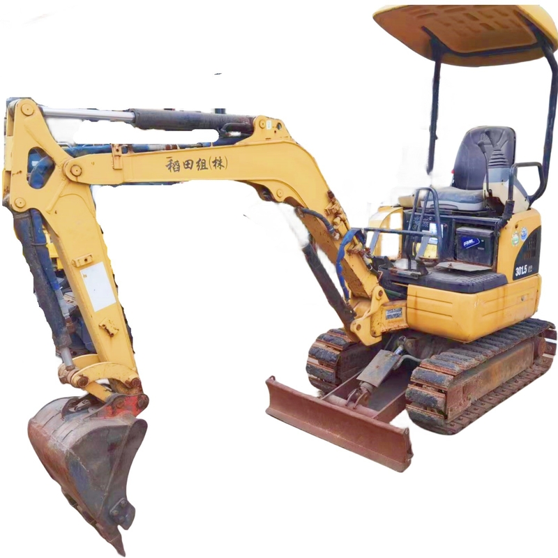 CAT301.5CR Minibagger 2022 Jahr mit geringer Arbeitszeit und 9,8 Rpm Drehgeschwindigkeit