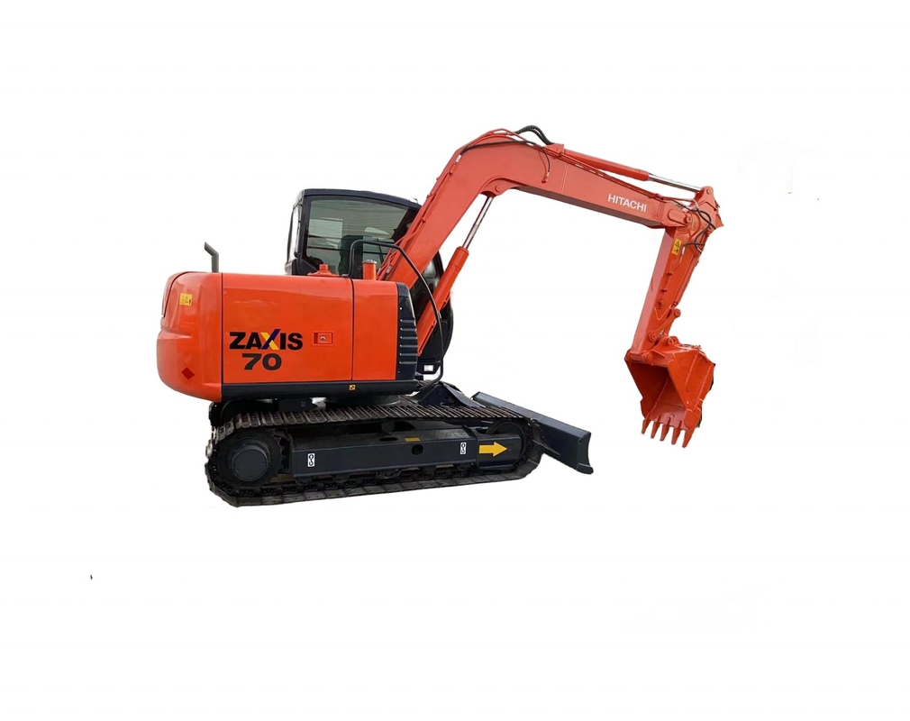 Hitachi ZX70 Gebrauchtbagger mit geringer Arbeitszeit und guter Leistung