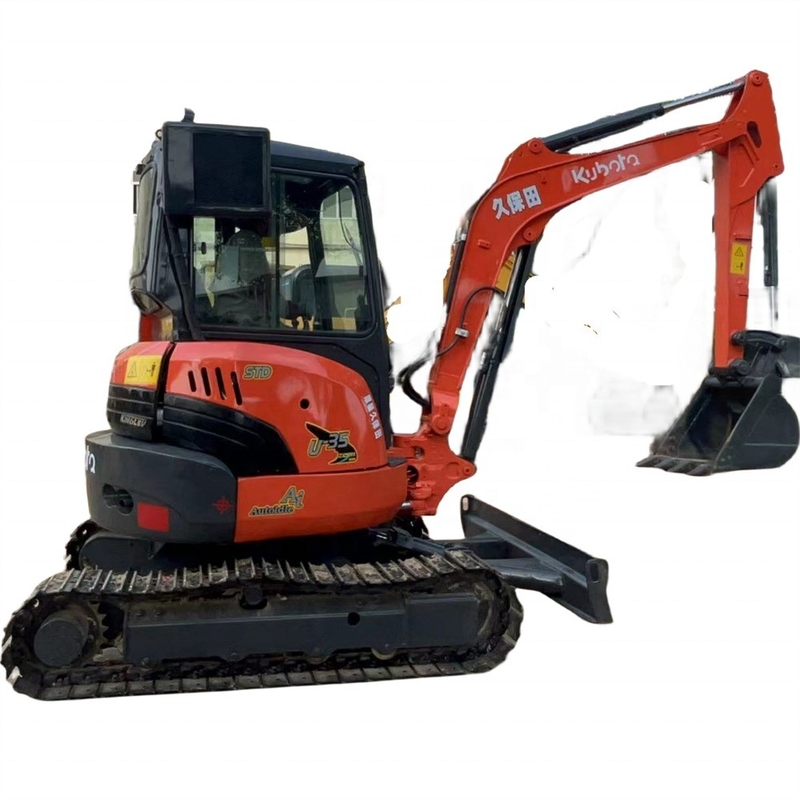Gebrauchtes hydraulisches Bagger Kubota U35 mit Crawler-Design und geringer Arbeitszeit
