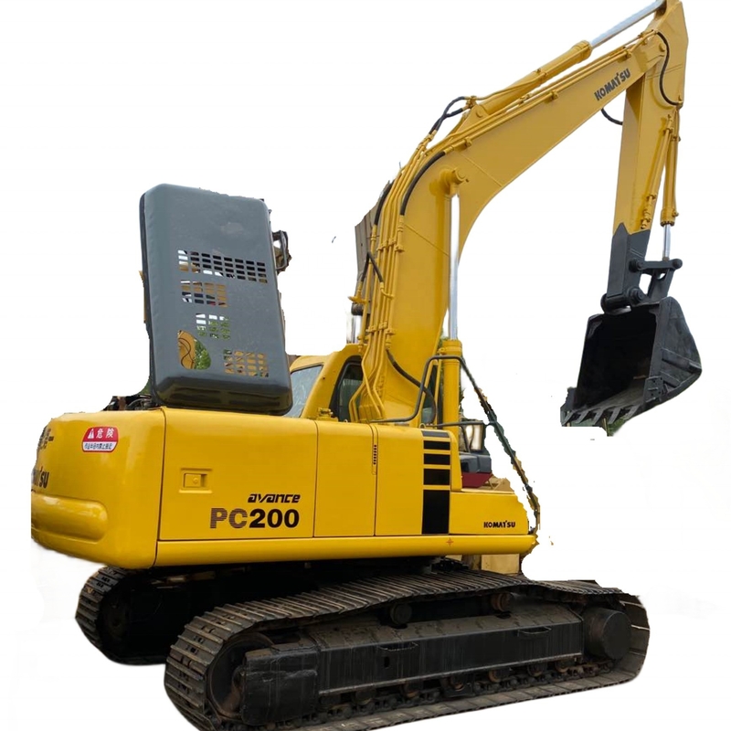 Gebrauchtes Komatsu PC200-6 Bagger mit fortgeschrittenem Hydrauliksystem 19400 KG Maschinengewicht