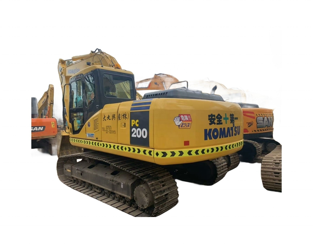 Komatsu PC200-7 Bagger mit originellem japanischen Motor und fortschrittlichem Hydrauliksystem