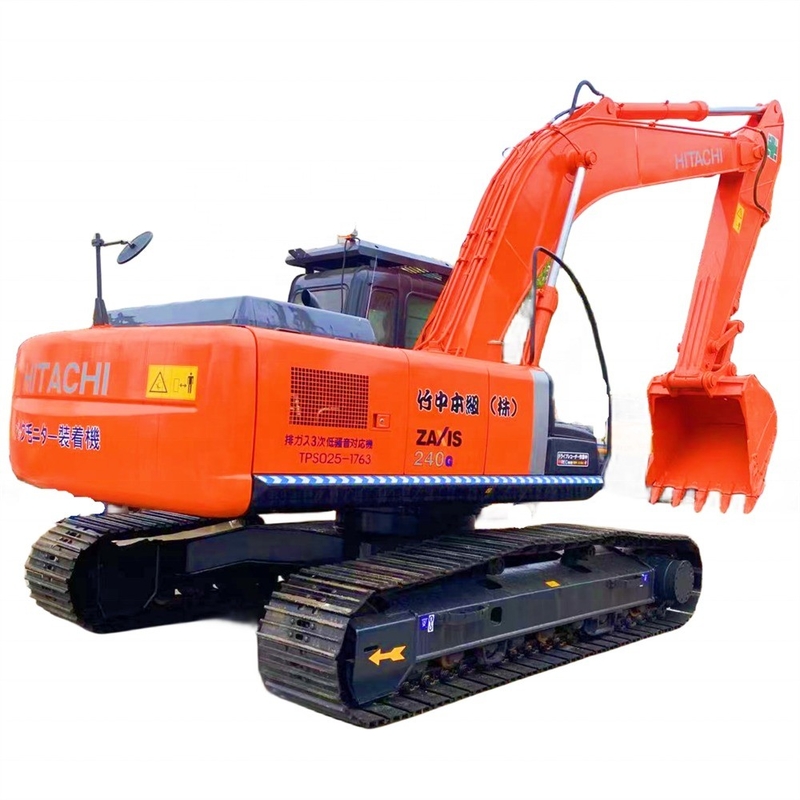 Gut gepflegte 24-Tonnen-Hitachi-ZX240-3-Exkavator-Zweithandmaschine in Japan