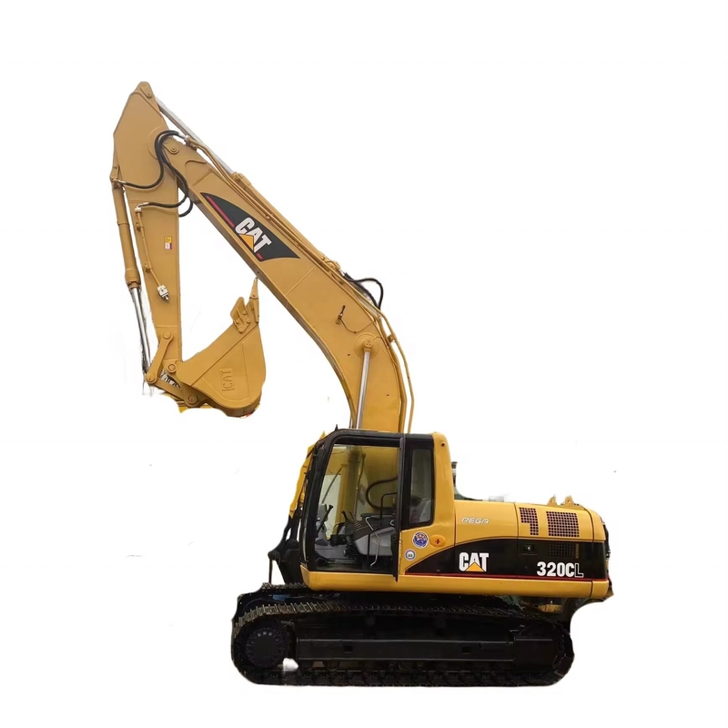 CAT320C Gebraucht Japan EPA-Motor Originalfarbe Hydraulischer Bagger 96KW CATERPILLAR 320C