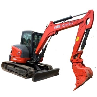6 Tonnen KUBOTA KX163 Bagger mit geringer Arbeitszeit und Original Japan Hydraulikpumpe