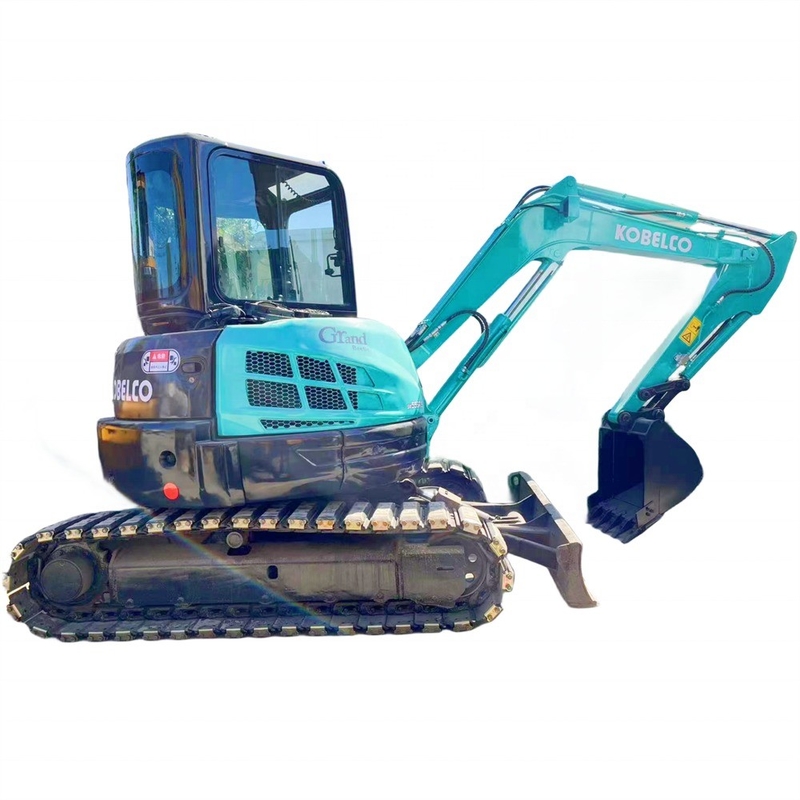 Gebraucht Kobelco SK55SR Minibagger 5,5 Tonnen Gebrauchtkabine 0-2000 Arbeitszeiten