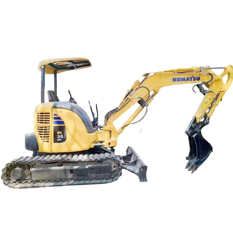 Originalfarbe Komatsu Pc35MR Boutique Gebraucht PC35 Bagger in gutem Zustand