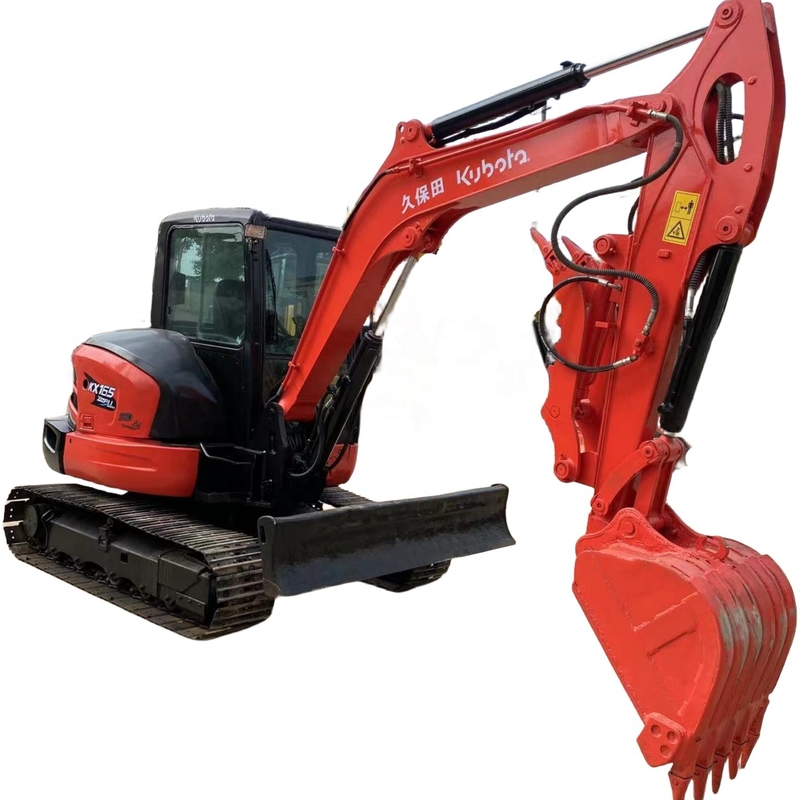 Gebrauchtes Kubota KX165-5 Bagger in gutem Zustand Original Japanische Herstellung Betriebsgewicht 6TON