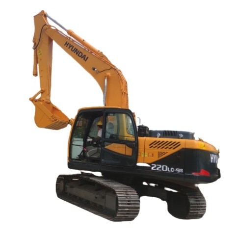 Hydraulischer Zylinder Liyuan Gebraucht Digger Korea Originalfarbe Hyundai Bagger 220LC-9S
