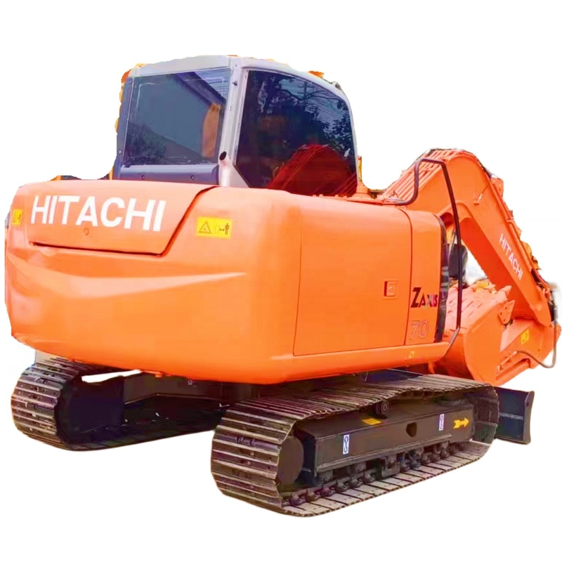 Gebrauchtes Hitachi ZX70 Bagger Höchstgröße von 4170 mm und Betriebsgewicht von 7 Tonnen