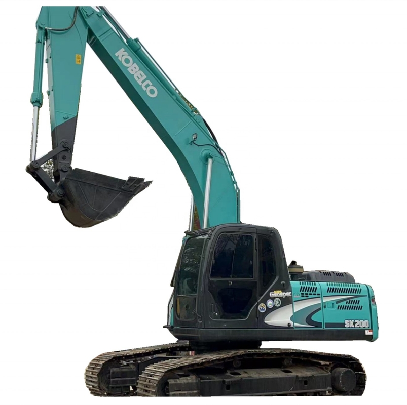 Gebrauchte KOBELCO SK200 Bagger mit 1,1 m3 Eimerkapazität und 20000 KG Gewicht in Shanghai