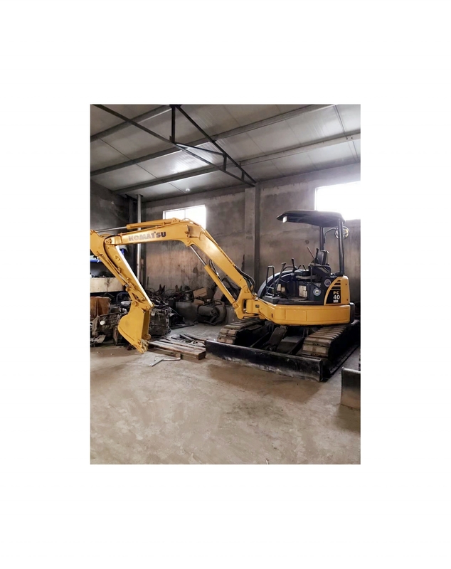 Niedrige Arbeitszeiten Gebraucht Komatsu PC40 Bagger für den Bau Bagger 4 Tonnen Maschinen