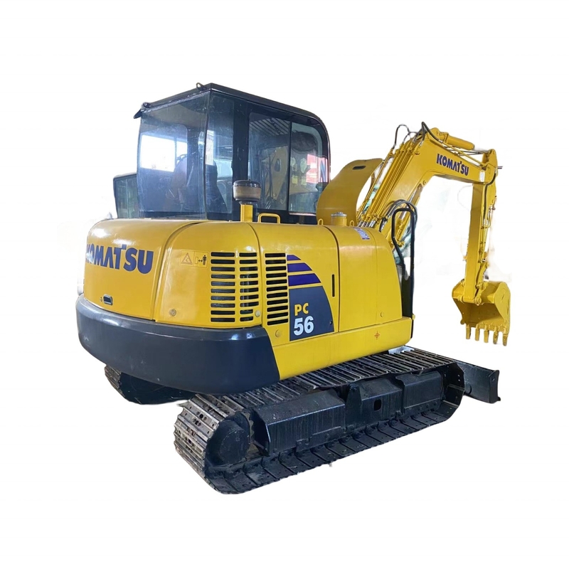 Mini Digger 5,6TON Gebraucht KOMATSU PC56 Crawler Bagger in Japan mit geringem Kraftstoffverbrauch