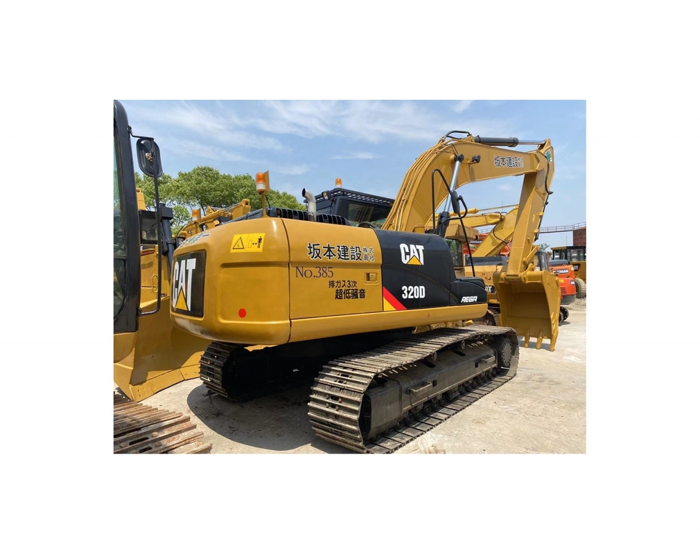 Bewegliche Art Crawler Hydraulischer Bagger Cat 320D Bagger mit geringen Arbeitszeiten auf Lager