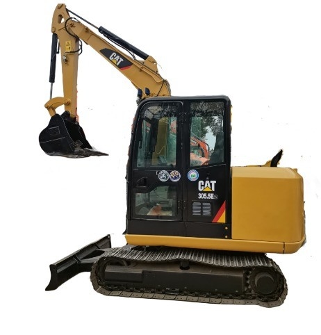 Bewegt Typ Crawler Hydraulischer Bagger 2022 Jahr Caterpillar 305 Kleiner Bagger auf Lager