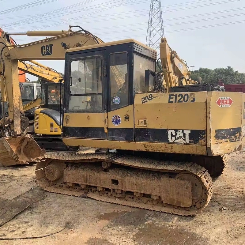 Niedrige Arbeitszeiten CAT E120B Crawler Bagger Gebrauchtes Bagger in gutem Zustand auf Lager