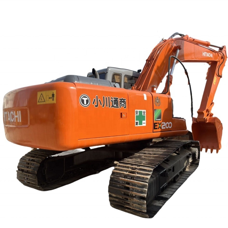Gebrauchtes HITACHI EX200 Zaxis 120-6 Bagger mit ISUZU-Motor und Vickers Hydraulikventil