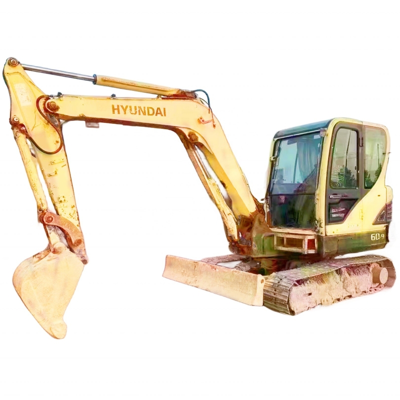 2022 Hyundai 60-9 Bagger und in gutem Zustand Hydraulischer Bagger mit 1m3 Eimerkapazität
