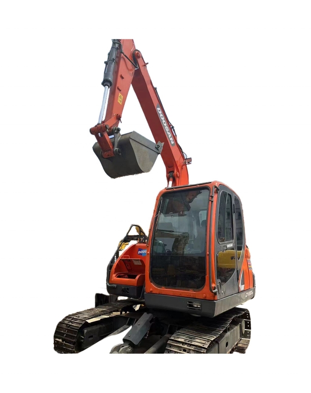Original Farbe DOOSAN DX80-9C Rad hydraulische Bagger auf Lager bei für den Bau