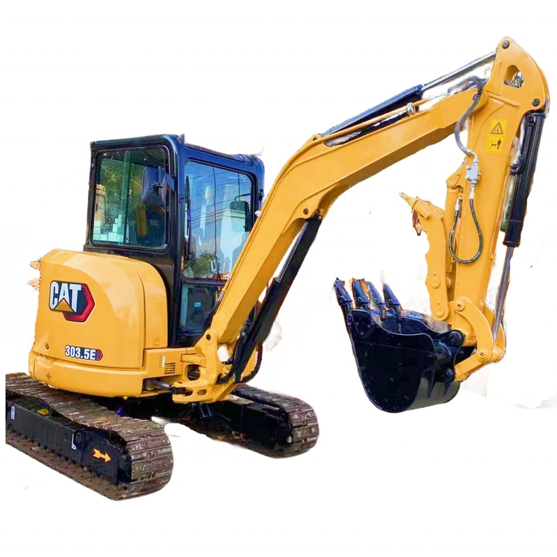 Gebrauchtes CATERPILLAR 303.5 Diesel-Grabger 5,5 Tonnen mit Originalfarbe in gutem Zustand