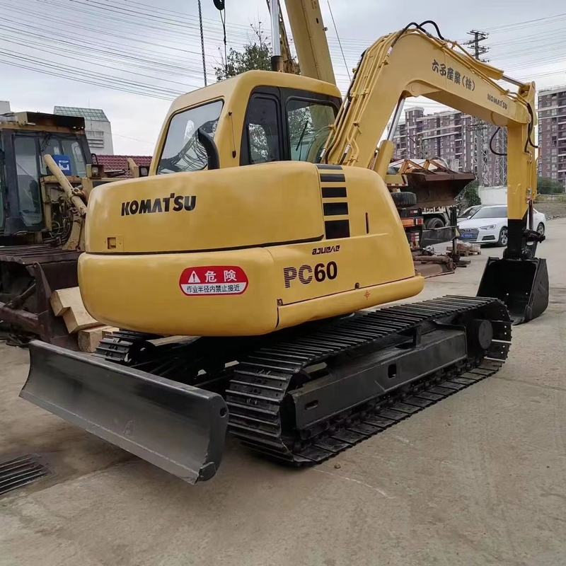 Ausgezeichneter Zustand Gebraucht Komatsu PC60 6ton Bagger bereit zum Arbeiten Crawler Digger