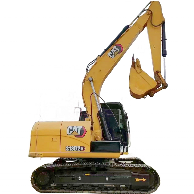 74.5kw Japanische Caterpillar-Radgräber verwendet 313D2GC gutes Zustand und langlebig